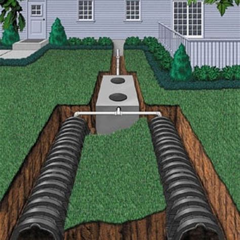 drive equipment over septic drain